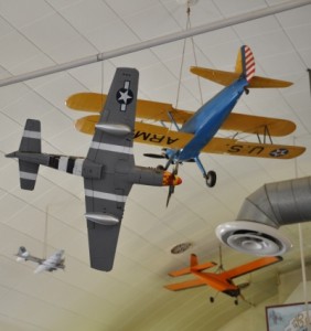 World War II Model Ceiling Airplanes