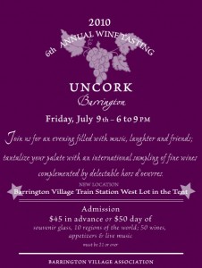 Uncork Barrington 2010 Uncork Barrington Wine Tasting