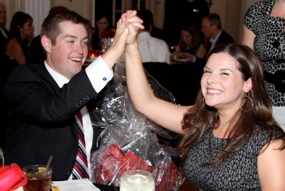 Helping Wellness Help Others Auction Winners at the 2009 Wellnes Place Gala
