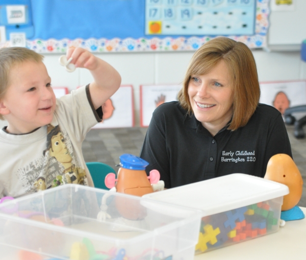 First Day of School at the Barrington District 220 Early Learning Center Early Learning Center Welcomes Students for the First Day of School