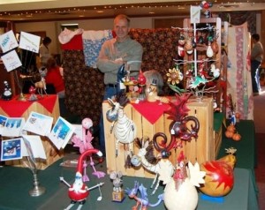 Alan Baker at the Barrington Park District Showcase of Arts and Treasures