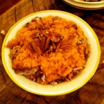 Thanksgiving Sweet Potato Casserole Tips to garnish a sweet potato casserole at Thanksgiving