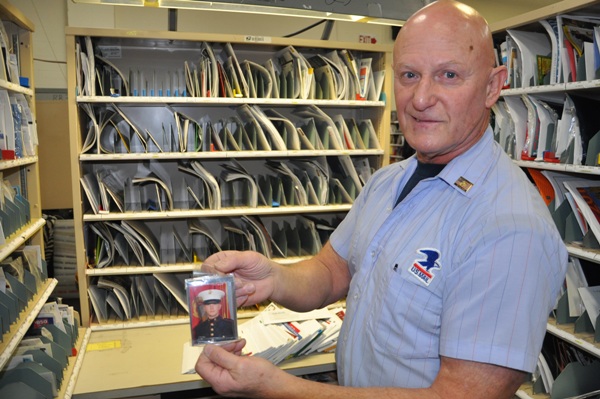 Barrington Postal Carrier Jim Barra Mail Carrier Jim Barra at the Barrington Post Office