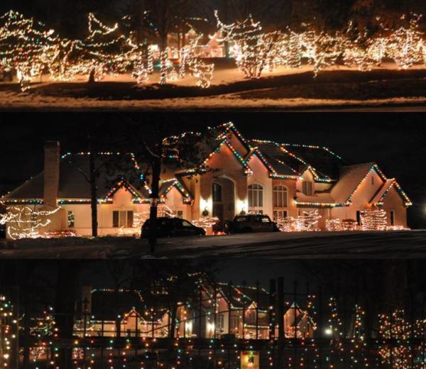 Colored Lights Champion 365 Barrington Holiday Lights Contest