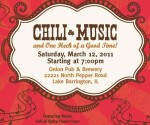 District 220 Foundation 2011 Chili and Music Fest Support Barrington Schools at the 2011 Chili and Music Fest