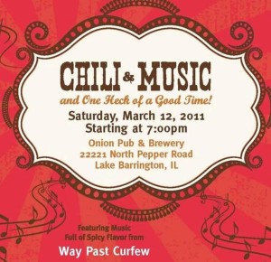 The Onion Pub Hosts the Barrington District 220 Foundation Chili and Music Fest
