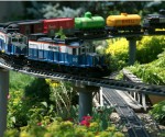Train Lady Gardens in North Barrington, Illinois