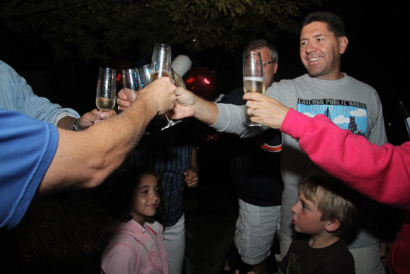 Toasts to Doug McConnell Barrington English Channel Swimmer Welcome Home