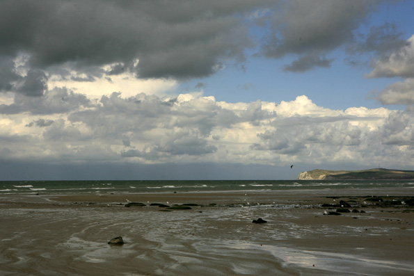 Wissant Bay in France Wissant Bay in France