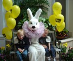 Easter Bunny Trail in Barrington, Illinois