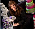 Couture Cupcake Owner, Cathi Volante, with her Creations