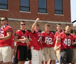 BHS Football Team on Parade - Susan McConnell