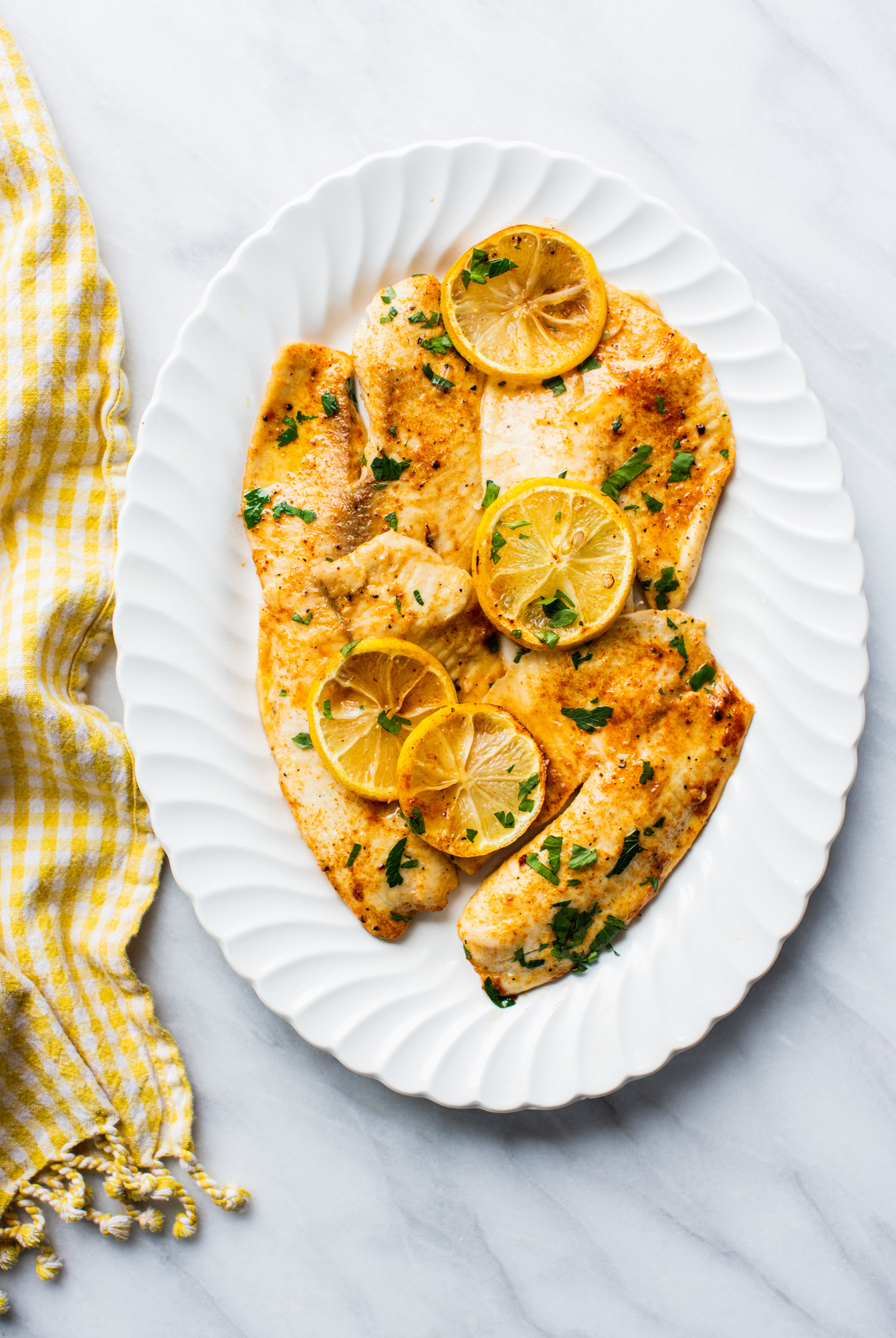 Cooking With Heinen's Garlic Lemon Butter Tilapia 365Barrington
